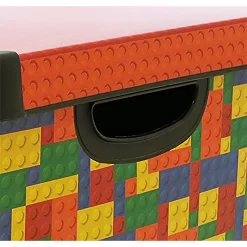 Curver Stockholm Bright Blocks Plastic Deco Storage Box Multi Colour 22L -Optimal Furniture Store 12807671 1624833169810860