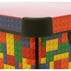 Curver Stockholm Bright Blocks Plastic Deco Storage Box Multi Colour 22L -Optimal Furniture Store 12807671 7374833169932528