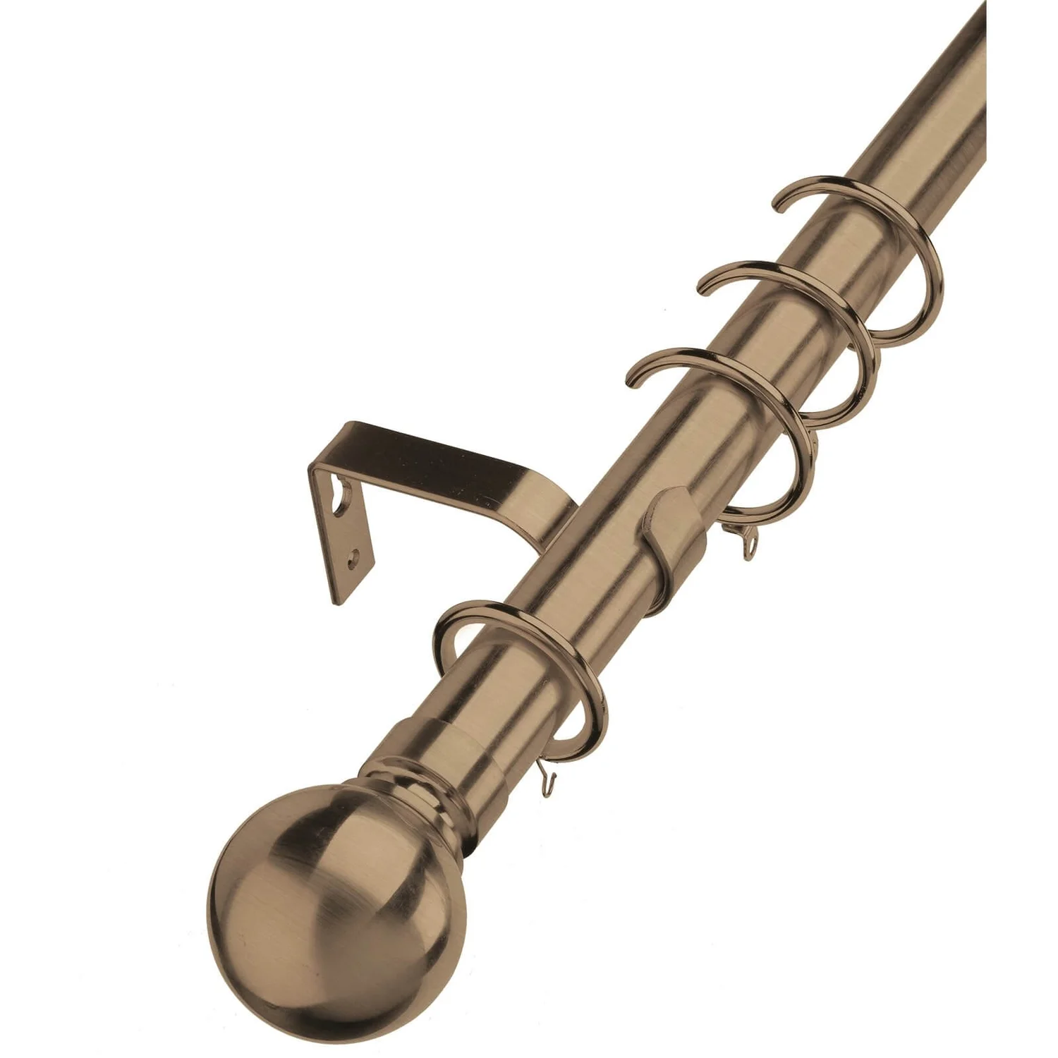 Bay Pole 3m Antique Brass 4 Bay Pole 3m Antique Brass - Image 2