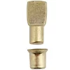 None Shelf Support Studs Gold 4 Pack -Optimal Furniture Store 12813865 5195029632300330
