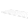 Wire Shelf - White - 122.5 X 33.5cm 2 Wire Shelf - White - 122.5 X 33.5cm -Optimal Furniture Store 12815569 1524831884245058