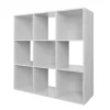 Compact Cube 3x3 Storage Unit - White -Optimal Furniture Store 12815994 9164929106871835