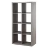 Clever Cube 4x2 Storage Unit - Grey Oak 1 Clever Cube 4x2 Storage Unit - Grey Oak -Optimal Furniture Store 12816003 1684831946552319