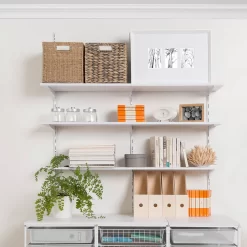 None Single Slot Upright Wall Strip - White - 150cm -Optimal Furniture Store 12816013 1684833193721082