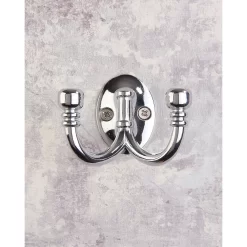 Ball End Double Robe Hook - Chrome -Optimal Furniture Store 12817494 1684995165272808