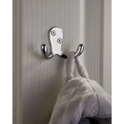 Basic Double Robe Hook - Chrome -Optimal Furniture Store 12817510 8574995165348126
