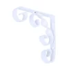 None Scroll Bracket - White - 100x100mm -Optimal Furniture Store 12818103 1814831966939545