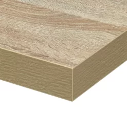 Floating Shelf - Sanoma Oak - 250 X 250 X 38mm -Optimal Furniture Store 12822016 2174964085558918