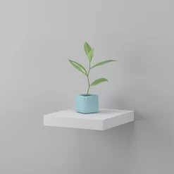 Floating Shelf - White Matt - 235 X 235 X 38mm -Optimal Furniture Store 12822017 1594887838697883