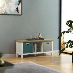 Clever Cube 1x3 Storage Unit With Legs - White -Optimal Furniture Store 12824159 4155052927423366