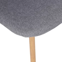 Ludlow Upholstered Dining Chair - Set Of 2 - Grey -Optimal Furniture Store 12825369 1574832990764023