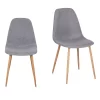 Ludlow Upholstered Dining Chair - Set Of 2 - Grey -Optimal Furniture Store 12825369 1704910164488744