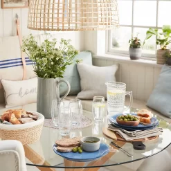 Ludlow Round Glass Dining Table -Optimal Furniture Store 12825371 2124951833935223