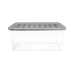 45L Storage Box With Clear Base And Lid