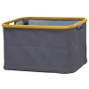 Fabric Storage With Bamboo Edge - Grey -Optimal Furniture Store 12828545 6464831948689429