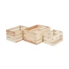 Natural Wooden Crates - Set Of 3 -Optimal Furniture Store 12829054 1284831917991017