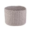 Round Paper Rope Basket - Grey -Optimal Furniture Store 12829229 7074831918580295