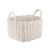 Rope Weave Basket - White -Optimal Furniture Store 12829234 1974831918462545