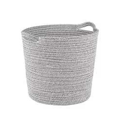 Two-Tone Cotton Rope Basket -Optimal Furniture Store 12829235 1724832978949312