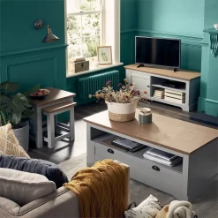 Two-Tone Cotton Rope Basket -Optimal Furniture Store 12829235 4314832978875602