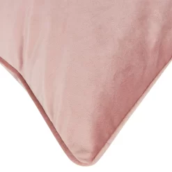 None Large Plain Velvet Cushion - Blush - 58x58cm -Optimal Furniture Store 12830709 1734833225810726