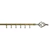 Extendable Cage Finial Curtain Pole - Antique Brass - 1.2-2.1m (16/19mm) -Optimal Furniture Store 12831949 9274831968445269