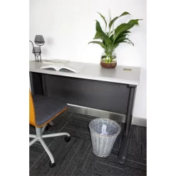 Willow Waste Paper Bin - Grey - 6L -Optimal Furniture Store 12834720 2134833224418672