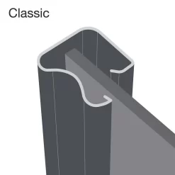 Classic 2 Door Sliding Wardrobe Kit Cashmere Panel (W)1185 X (H)2260mm -Optimal Furniture Store 12835457 1805033060447403