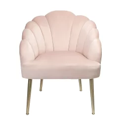 Sophia Scallop Occasional Chair - Blush -Optimal Furniture Store 12836665 1384861201622424