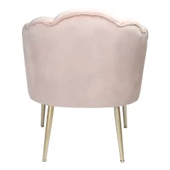 Sophia Scallop Occasional Chair - Blush -Optimal Furniture Store 12836665 4934861201660533