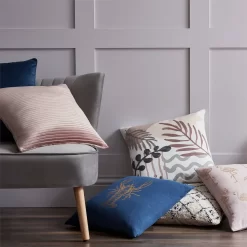 None Folded Velvet Cushion - Blush -Optimal Furniture Store 12836761 1824832977001262