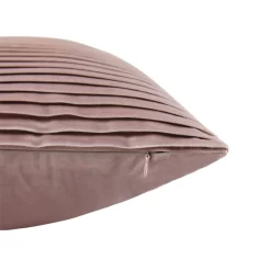 None Folded Velvet Cushion - Blush -Optimal Furniture Store 12836761 5884832977070940