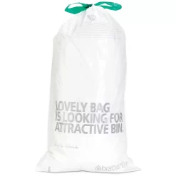 Brabantia Bin Liners - 30L - 20 Pack - White -Optimal Furniture Store 12838474 1564850001119208