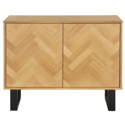 Skelby Herringbone Oak Sideboard -Optimal Furniture Store 12838834 1854832960136312