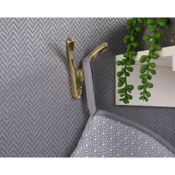 Two Prong Ant Hook - Polished Brass -Optimal Furniture Store 12839011 1214995165883791