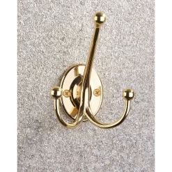 Oval Tri Hook - Polished Brass -Optimal Furniture Store 12839028 1954995165923493