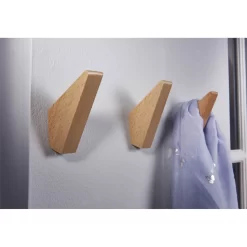 Wooden Hook Set - Beech Effect -Optimal Furniture Store 12839185 3014833203073915