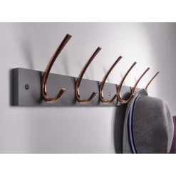 6 Large Rib Copper Hook On Slate Grey Bloc Board -Optimal Furniture Store 12839287 1964845858356478