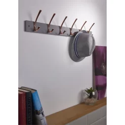 6 Large Rib Copper Hook On Slate Grey Bloc Board -Optimal Furniture Store 12839287 1974845858323793