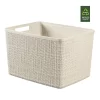 Curver Jute Large Basket - 20L - Off White