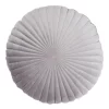 None Round Velvet Cushion - Grey - 45cm -Optimal Furniture Store 12842179 5534831909608486