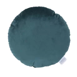 None Round Velvet Cushion - Teal - 45cm -Optimal Furniture Store 12842182 1234832976442326