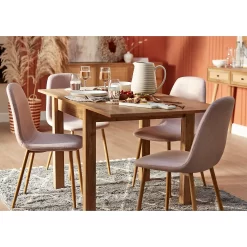 Kubu 4-6 Seater Extending Dining Table -Optimal Furniture Store 12844146 1194883937225621