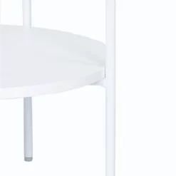 Solna Terrazo Side Table - White -Optimal Furniture Store 12876028 1494927511926548