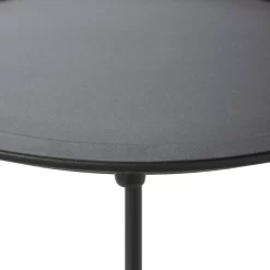 Metal Folding Side Table - Black -Optimal Furniture Store 12879001 1094940538755658