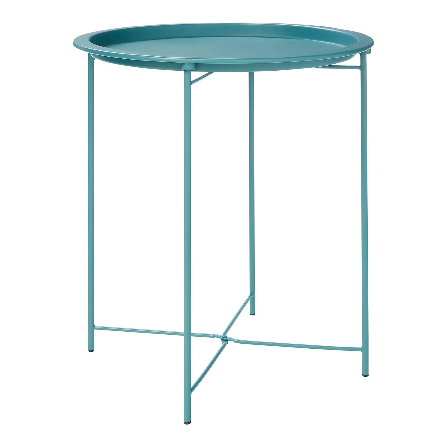 Folding Side Table Dark Teal 3 Folding Side Table Dark Teal