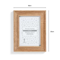 Twin Pack Of Photo Frames - 6x4" - Oak -Optimal Furniture Store 12879238 1544853904366429