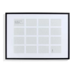 Box Photo Frame Multi Aperture - 50x70cm - Black -Optimal Furniture Store 12879267 1434929074223123