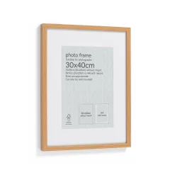 Box Photo Frame - 30x40cm - Oak