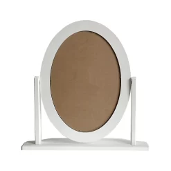 Oval Dressing Table Mirror - White -Optimal Furniture Store 12879295 1884863710658486